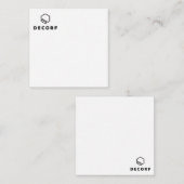 2.5インチx 2.5インチエンクロージャカード エンクロージャーカード (正面/裏面)