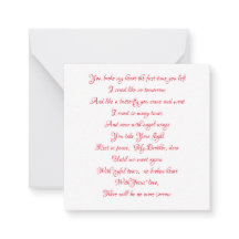 2.5インチx 2.5インチフラットノートカード – メモリ内