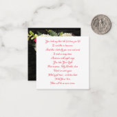 2.5インチx 2.5インチフラットノートカード – メモリ内 ノートカード (正面/裏面インサイチュ)