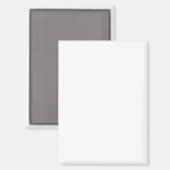 2.5インチx 3.5インチ長方形マグネット マグネット (正面/裏面)