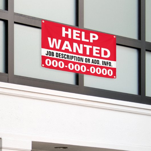 2.5インチx 4救済チバナー 横断幕 (ビルの外側)