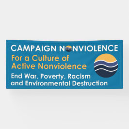 2.5時間365日キャンペーン非暴力バナー 横断幕