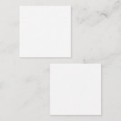 2.5" x 2.5" ノートカード & 封筒 (正面/裏面)