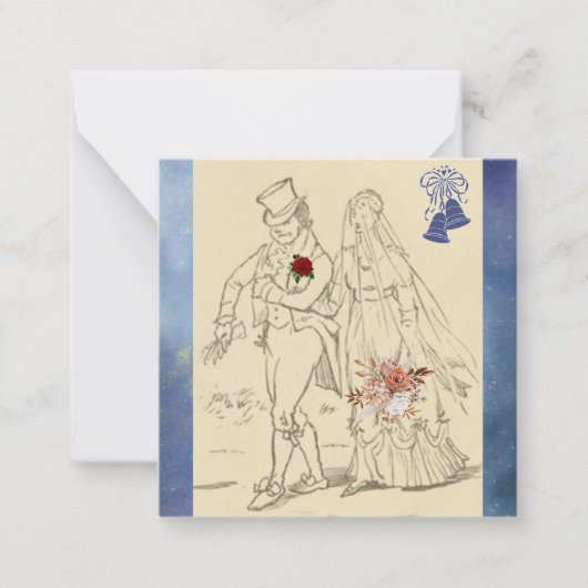 2.5" x 2.5" Flat Note Card ノートカード (正面)