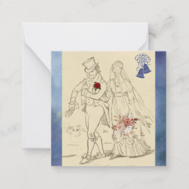 2.5" x 2.5" Flat Note Card ノートカード