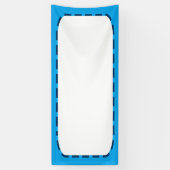 2.5' x 6'バナーDIYテンプレート追加文字写真イメージ 横断幕 (縦)