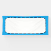 2.5' x 6'バナーDIYテンプレート追加文字写真イメージ 横断幕 (横)