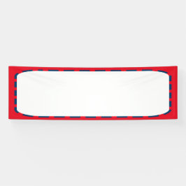 2.5' x 8'バナーDIYテンプレート追加文字写真イメージ 横断幕