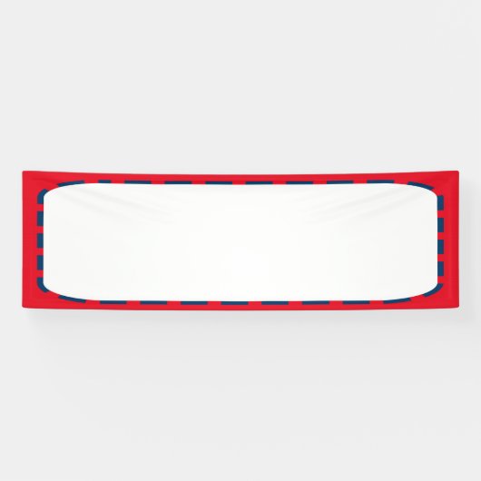 2.5' x 8'バナーDIYテンプレート追加文字写真イメージ 横断幕 (横)