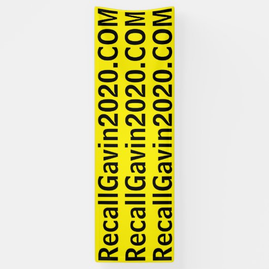 2.5ft x 8ftカット&共有 横断幕 (縦)