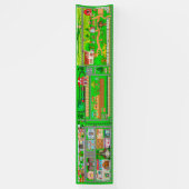 2.5x12車用の市内鉄道の農業道路バナー 横断幕 (縦)