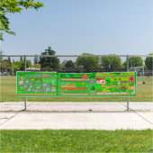 2.5x12車用の市内鉄道の農業道路バナー 横断幕 (インサイチュ)