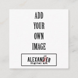 2.5x2.5" タグまたは エンクロージャーカード