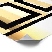 2.5x3インチ写真従業員の月次認識 ポスター (角)