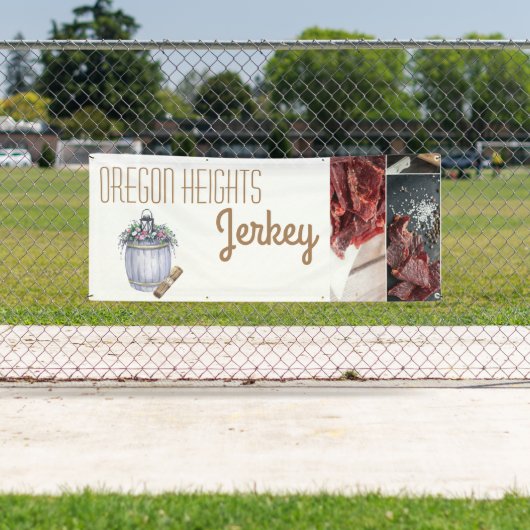 2.5'x6'ビジネスアナウンスサマーカントリーウェディング 横断幕 (インサイチュ)