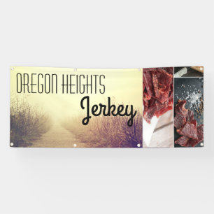 2.5'x6'ビジネスアナウンスサンライズ経路徒歩 横断幕