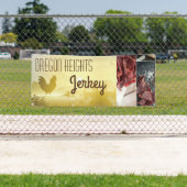 2.5'x6'ビジネス発表サニーモーニングファームC 横断幕 (インサイチュ)