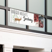 2.5'x6'ビジネス発表ディアドードバックウッドラ 横断幕 (ビルの外側)