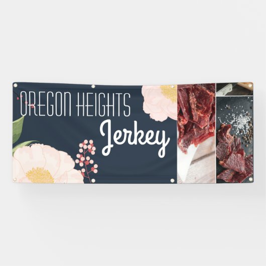 2.5'x6'ビジネス発表ベビーPink Cosmos on 横断幕 (横)