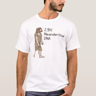 2.9%ネアンデルタールのワイシャツ Tシャツ