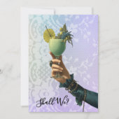 *~* 2 A101カクテルフォト華美バチェロレッテI 招待状 (正面)