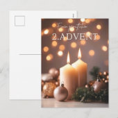2. Advent シーズンポストカード (正面/裏面)