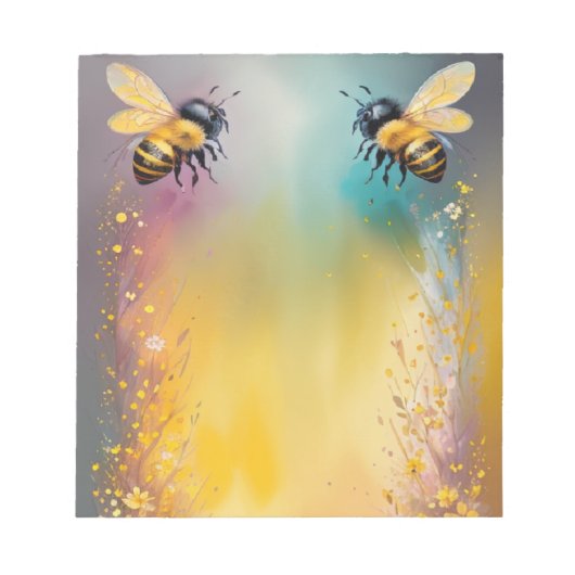 2 Beesメモ帳 ノートパッド (正面)