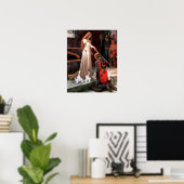 2 Blenheim Cavalier King Charlesとのアコレード ポスター (ホームオフィス)