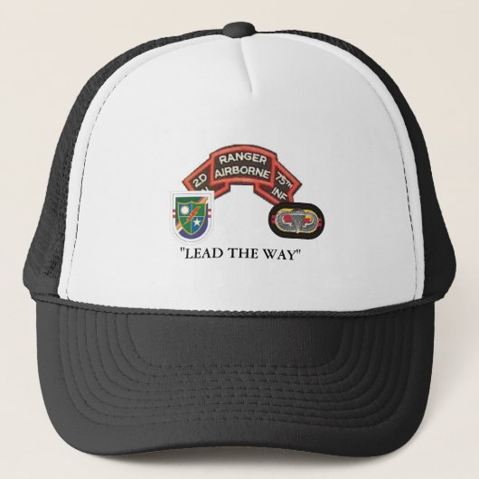 2 BN （レンジャー） 75歩兵隊 キャップ (正面)