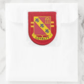 2 BN 319thフィールド砲兵フラッシュ/DUIスタンプ スクエアシール (バッグ)