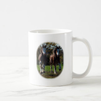 2 Clydesのランニング コーヒーマグカップ