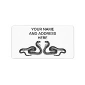 2 cobras ラベル (正面)