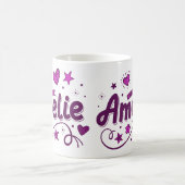 2 Color Amelie 1 コーヒーマグカップ (中央)