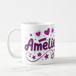 2 Color Amelie 1 コーヒーマグカップ