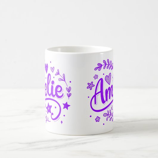 2 Color Amelie 2 コーヒーマグカップ (中央)