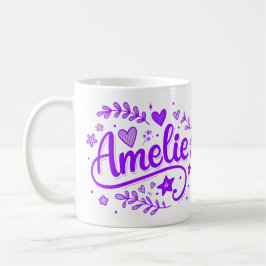 2 Color Amelie 2 コーヒーマグカップ