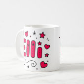 2 Color Elli 1 コーヒーマグカップ (正面左)