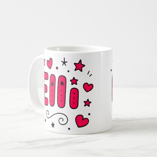 2 Color Elli 1 コーヒーマグカップ (正面左)