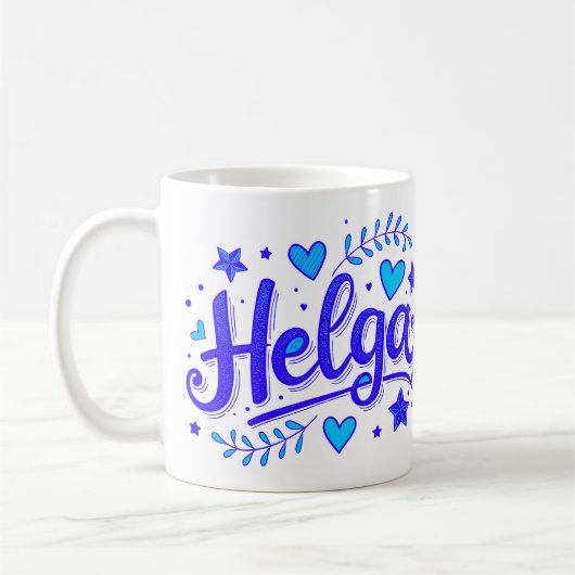 2 Color Helga 1 コーヒーマグカップ (左)