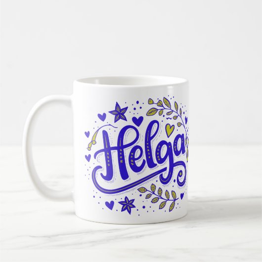 2 Color Helga 2 コーヒーマグカップ (左)