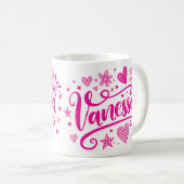 2 Color Vanessa 1 コーヒーマグカップ (正面右)