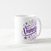 2 Color Vanessa 2 コーヒーマグカップ (正面右)