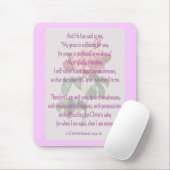 2 Corinthiansの12:9 - 10 マウスパッド (マウス)