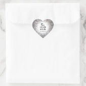 2 Corinthiansの5:7 ハートシール (バッグ)