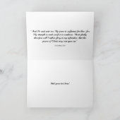 2 Corinthians 12:9 (KJV)カード  カード (内部)