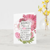 2 Corinthians 5:17 Scripture Verse NoteCard カード (黄色い花)