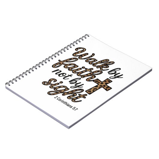 2 Corinthians 5:7 ノートブック (左側)