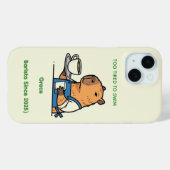 2. Cute Capybara Journal Case-Mate iPhoneケース (裏面 (横))