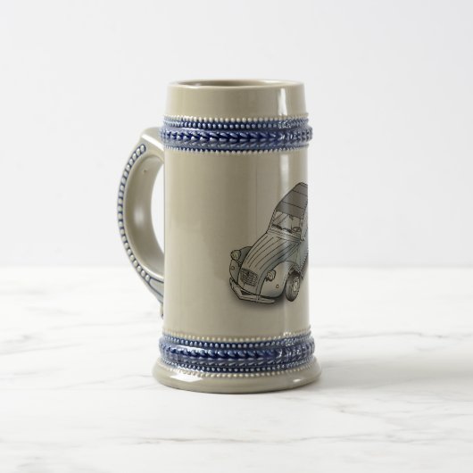 2 cvシトロエン ビールジョッキ (正面左)