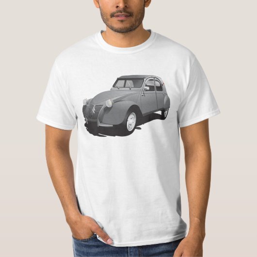 2 CV (Deux Chevaux) Tシャツ (正面)